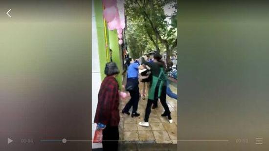 周先生所发的视频截图