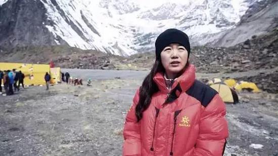 登山家罗静。