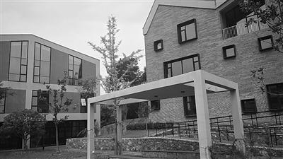 崭新的建筑都空置着。