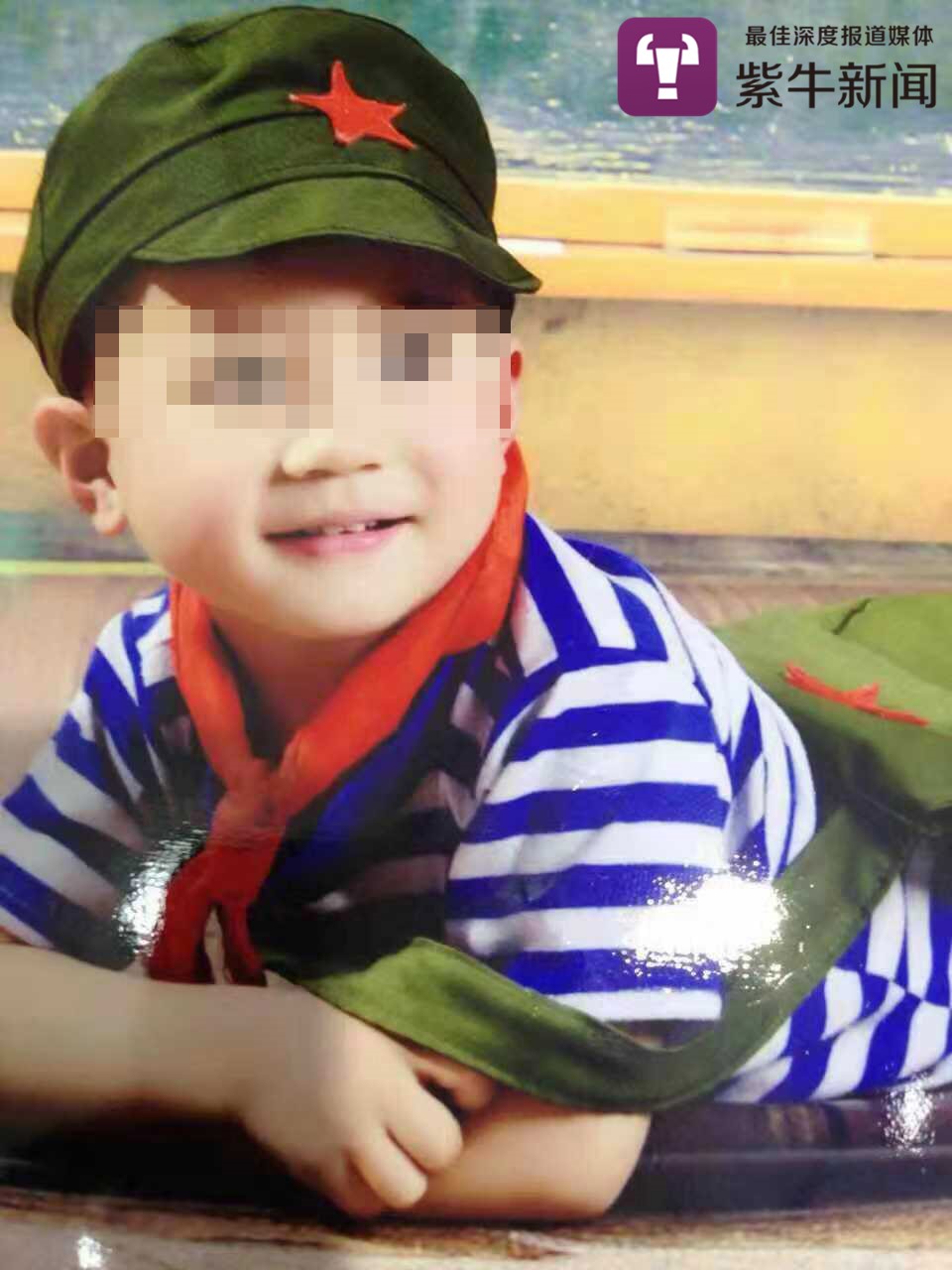 鹏鹏出事前的照片