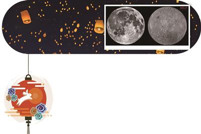 嫦娥玉兔……不过是月球的斑点