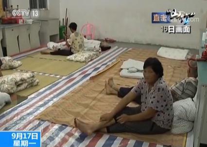 广东江门：记者探访群众转移安置点