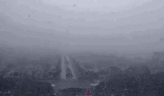 虽然下得很小,