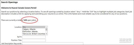 华为在加拿大扩招200名研发人员 增加15%的经费