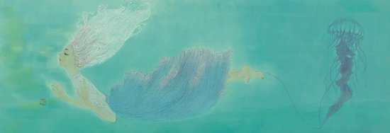 《共生·和》36cm×106cm&nbsp;肖晶 &nbsp;江苏省中国画学会理事