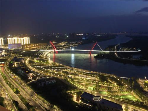 南京夜景。视觉江苏网供图