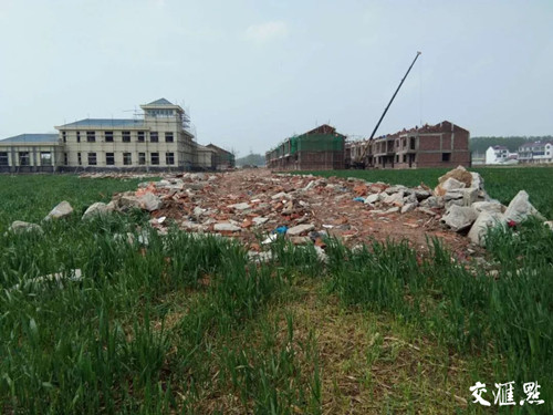 征地建设的新光村新型社区