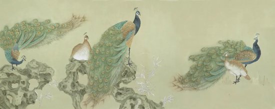 纪太年 《风雅颂》 (364cmx144cm 约47平尺)