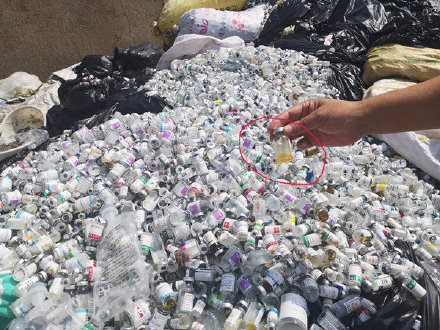 淮安国道边现数吨医疗废弃物 市卫健委：调查到底