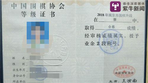 数十棋童参赛无望 年花万元培训考的段位证是