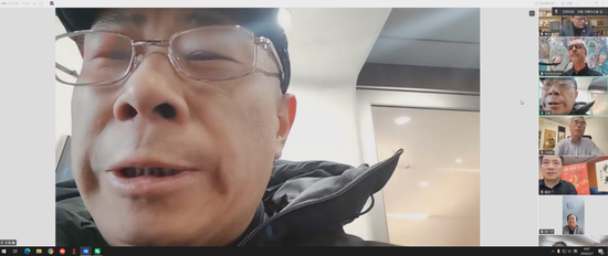 江苏省中国画学会监事长王强致辞