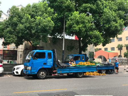 南京夏日瓜摊少了