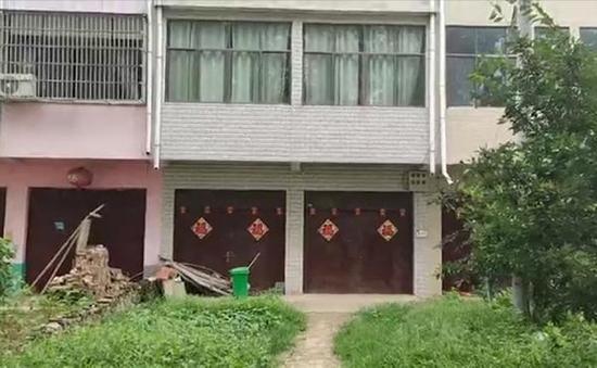 当事考生赵某家的小楼。 澎湃新闻记者 段彦超 图