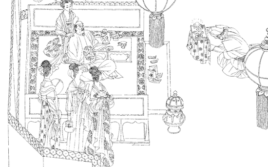 高云绘《长生殿》原稿图1