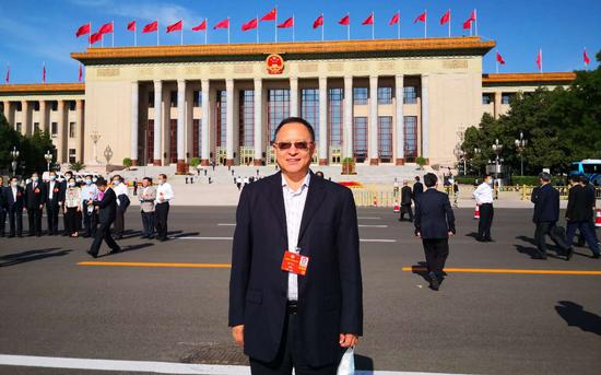 全国政协委员、中国新闻出版研究院院长魏玉山。受访者供图