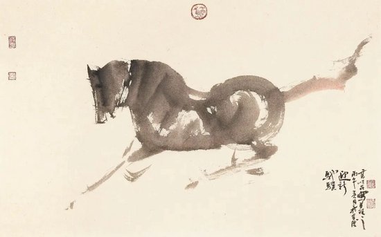 高顺岭《驰骥迎新》