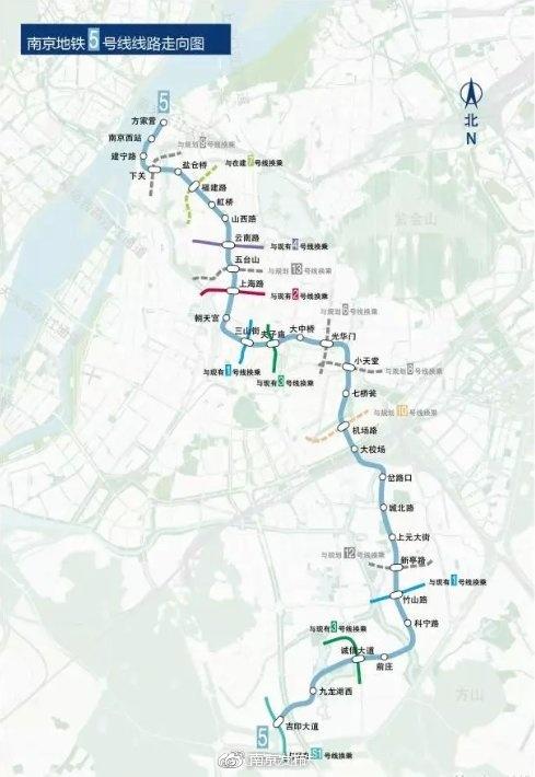 2018南京地铁最新建设计划来了