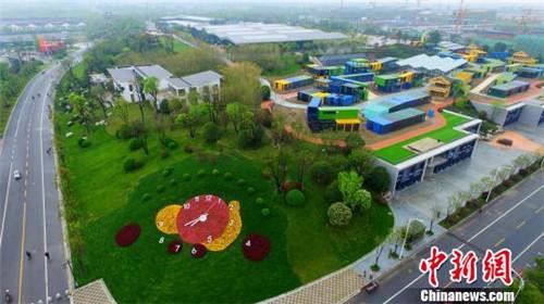图为宋夹城体育休闲公园。 崔佳明摄