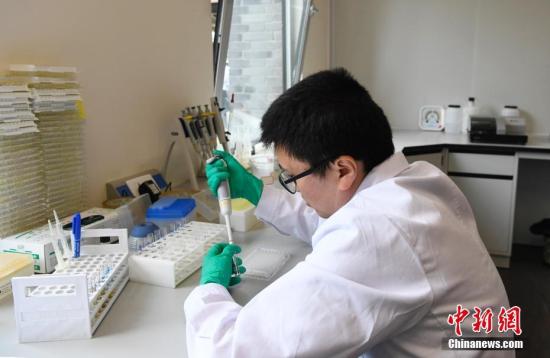 工作中的科研人员。 安源 摄