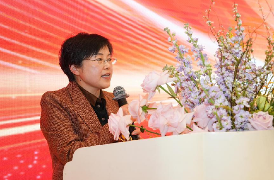 庐江县政协副主席赵小青讲话