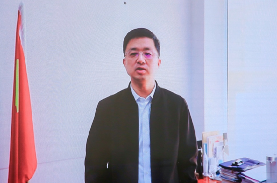胡逸线上致辞
