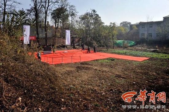 唐代诗人杜牧墓地成菜地 7米多高的墓土被挖尽