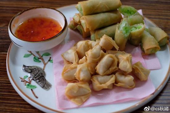 春卷(图/@cs秋嫣)