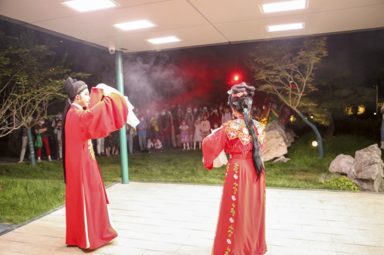 折子戏《桃花扇•洞房》精彩瞬间。