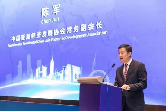 中国亚洲经济发展协会常务副会长陈军致辞