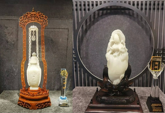 作品《冰心玉壶》、《一品清廉》