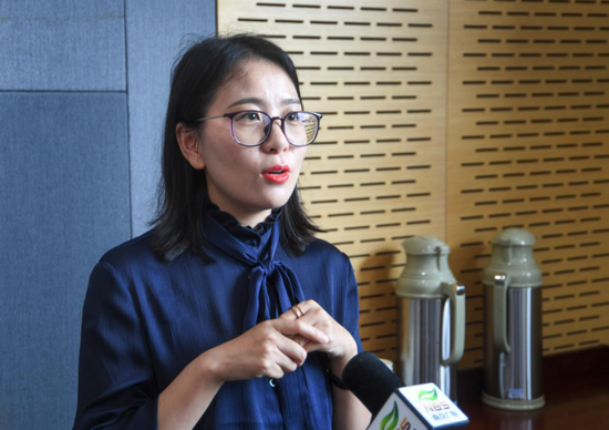 南京后摩智能科技有限公司公共事务总监屈艳格接受采访