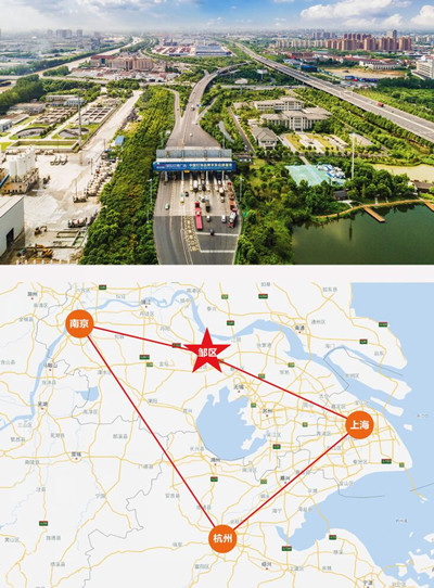 常泰高速邹区路段位置绝佳,不可复制。