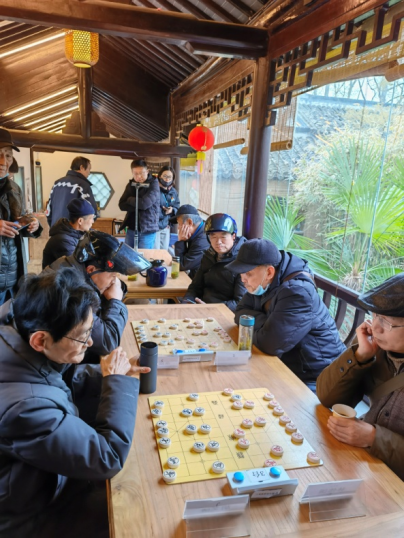 赛场一景