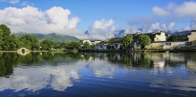 黟县宏村景区 (图源:黄山宏村景区)