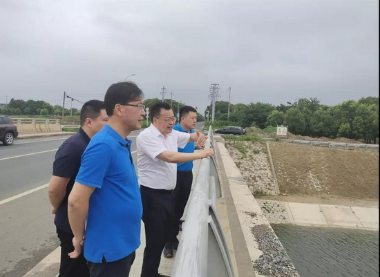 区级河长孙泽阳巡河督查问题推进情况