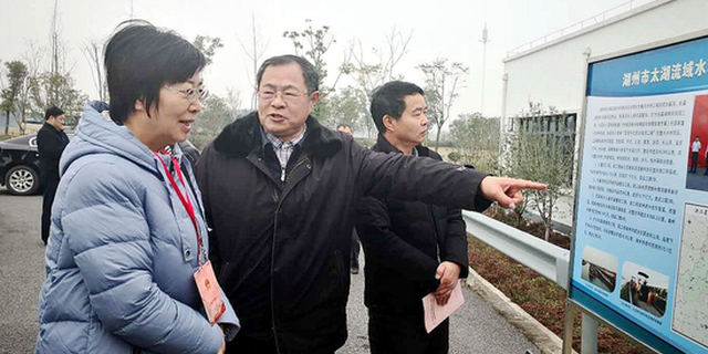 长三角地区全国人大代表首次联合视察：共治一湖水