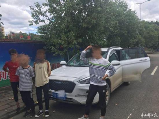 14岁“熊孩子”偷开家中越野车 载上三伙伴街头兜风