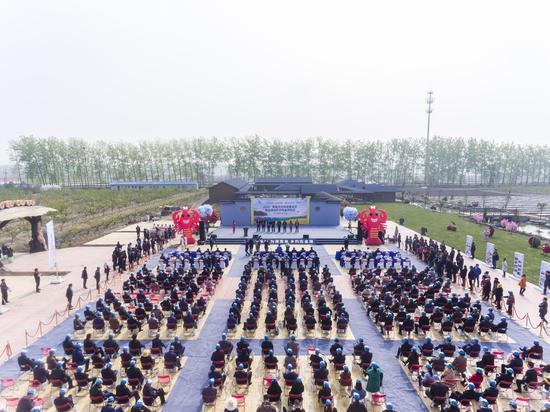 活动现场航拍图
