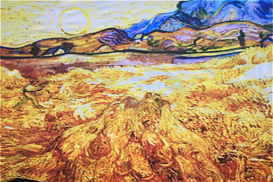 艺术与科技再现梵高一生