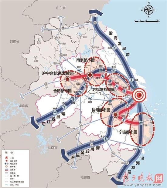 长三角城市群规划:南京定位为特大城市 苏州为