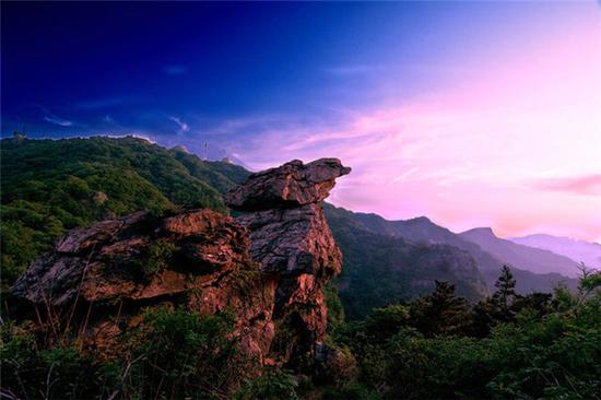 海上云台山 图:海上云台山旅游网