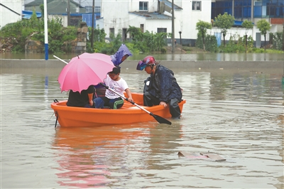 沿江苏南多地超历史最高水位 苏北苏中严阵以