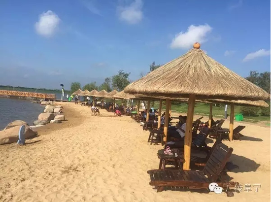 盐城市阜宁:灾后重生 美丽金沙湖今天重新开放