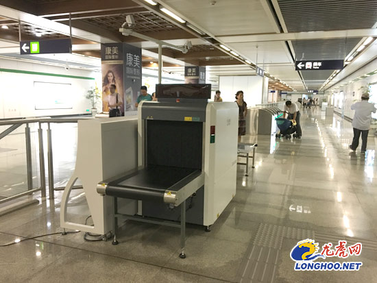 南京地铁所有车站将实行进站安检 设备已布置