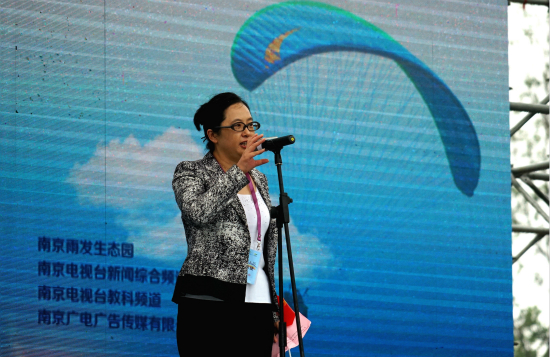 2016中国·南京天空之城嘉年华活动雨中启幕