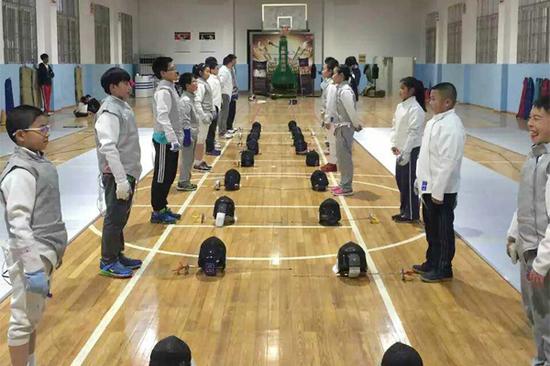 帅气击剑让你气质远超男模 在南京就能体验到