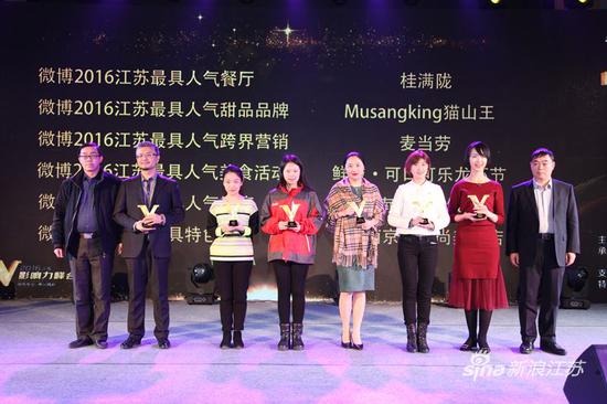 微博2016江苏最具人气榜单
