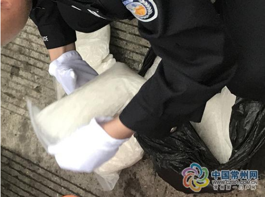 被缴获的冰毒