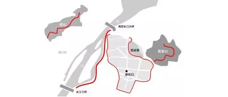 南京部分健身步道