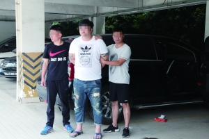 警方抓获犯罪嫌疑人张某警方供图